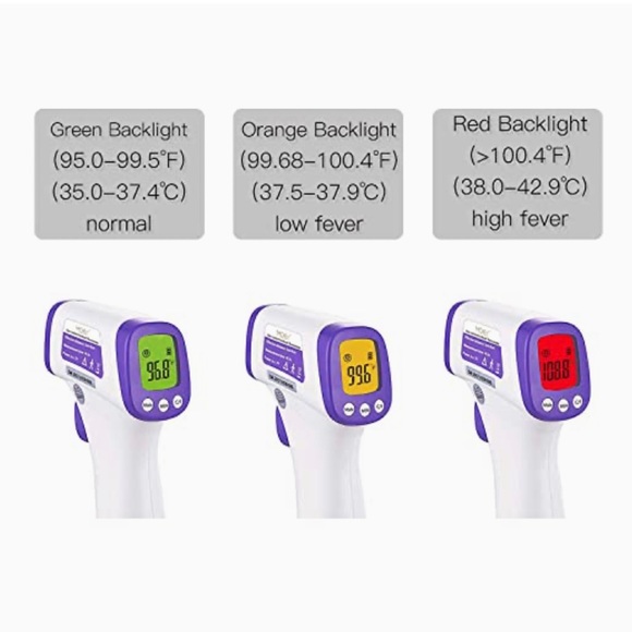 Non-Contact Forehead Thermometer Model: HW-F7 New in box | Halidodo - Picture 7 of 7